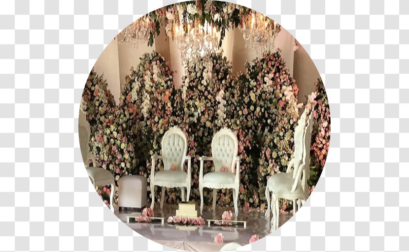 Floral Design Wedding Reception Planner - Christmas - The Atmosphere Was Strewn With Flowers Transparent PNG