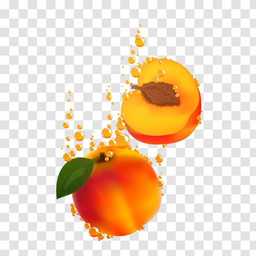 Juice Peach Royalty-free Fruit - Food Transparent PNG