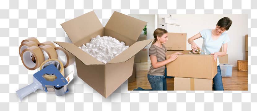 Box Cardboard Carton Service - Furniture - Moving Boxes Transparent PNG