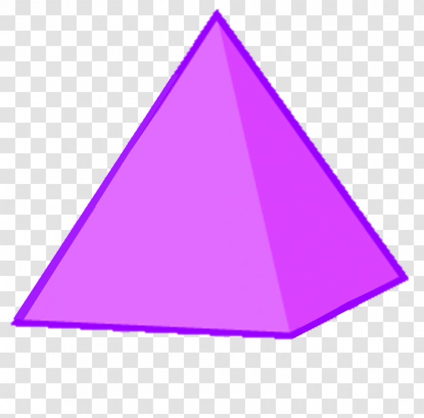 Right Triangle Shape Pythagorean Theorem Square - Geometric - Pyramid Transparent PNG