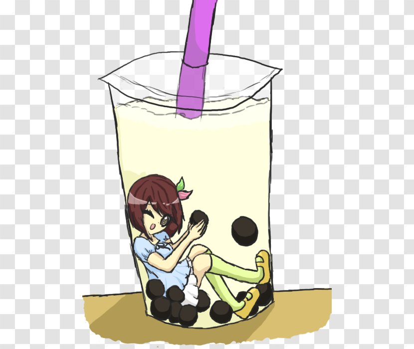 Bubble Tea Milk Drink Camellia Sinensis - Frame - Shading Beans Transparent PNG