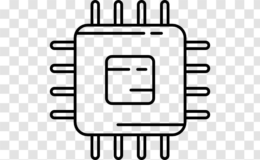 Computer Chip - Area - Electronics Transparent PNG