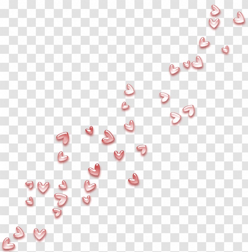 Valentine's Day Heart Clip Art - Product - Valentine Hearts Decor PNG Clipart Transparent PNG