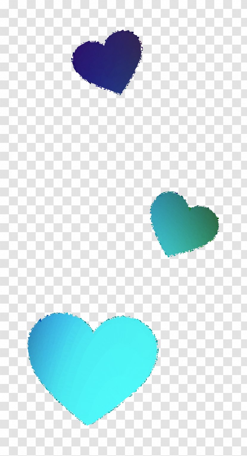 Graphics Product Design Heart Font - Turquoise Transparent PNG