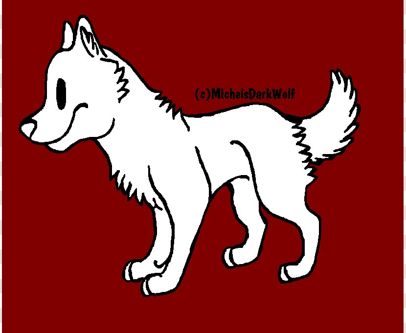 Whiskers Line Art Wildcat Dog - Tree - Wolf Animation Base Transparent PNG