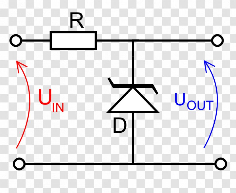 Zener Diode Effect Voltage Regulator Electronic Circuit Transparent PNG