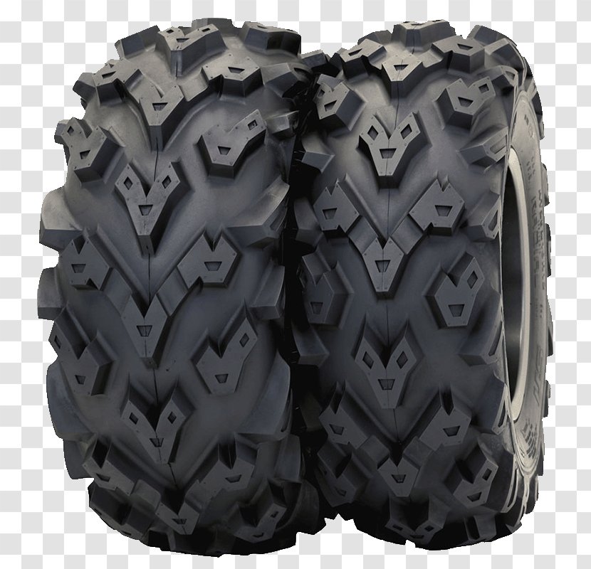 Side By Car All-terrain Vehicle Motor Tires Tread - Synthetic Rubber - Carlisle ATV Transparent PNG