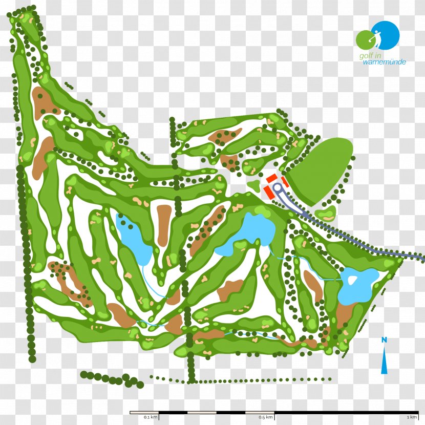 Golf Course Platzerlaubnis Greenfee Warnemünde - Lay Out Transparent PNG