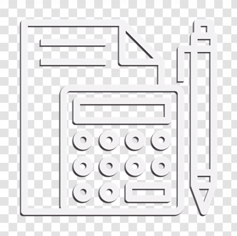Paper Icon Calculator Icon Shopping Icon Transparent PNG
