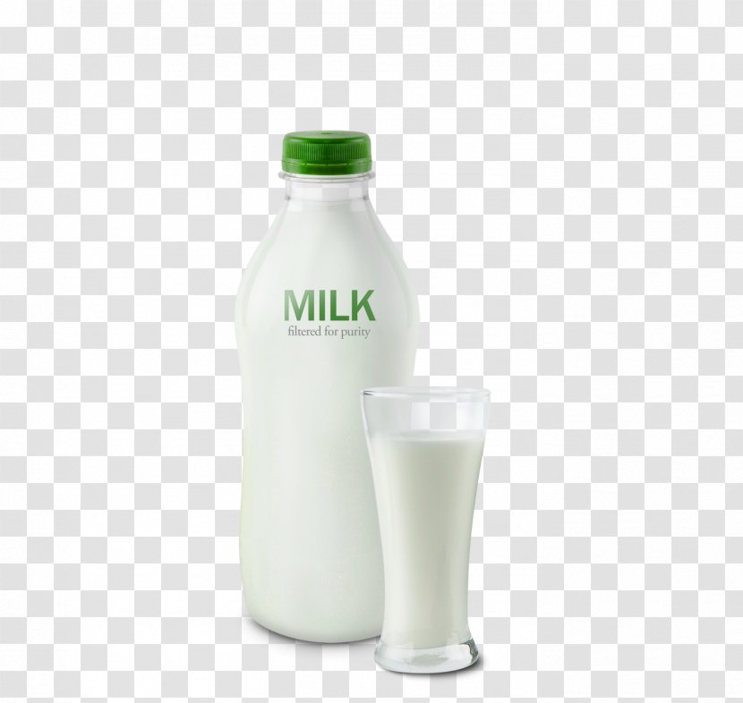 Cows Milk Bottle - Drinkware Transparent PNG