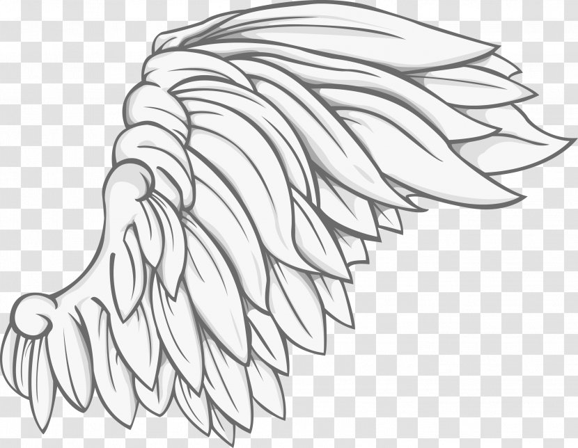 Drawing Royalty-free Illustration - Art - Vector Wings Transparent PNG