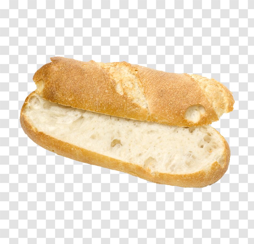 Baguette Bread Desem Bocadillo Hot Dog Bun - Home Baked Transparent PNG