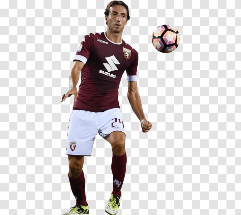 Emiliano Moretti Torino F.C. Italy National Football Team Jersey - Knee - Soccer Fans Transparent PNG