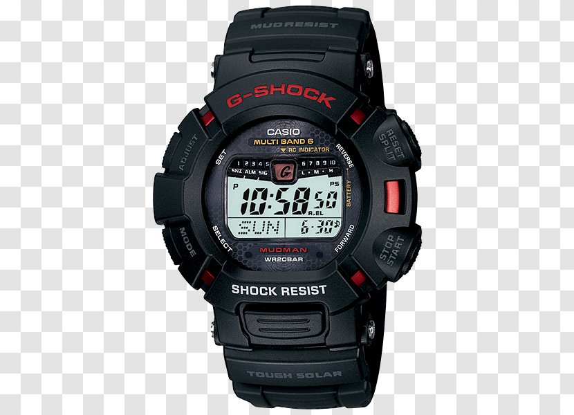 G-Shock Casio Shock-resistant Watch Illuminator - Gshock Ga100 Transparent PNG