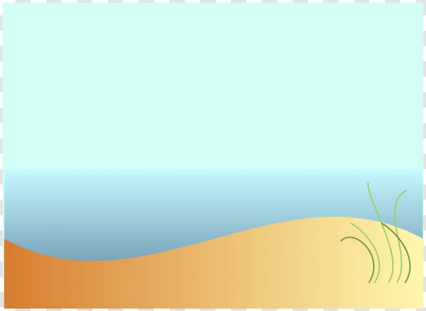 Beach Sand Cartoon Clip Art - Social Network - Animated Cliparts Transparent PNG