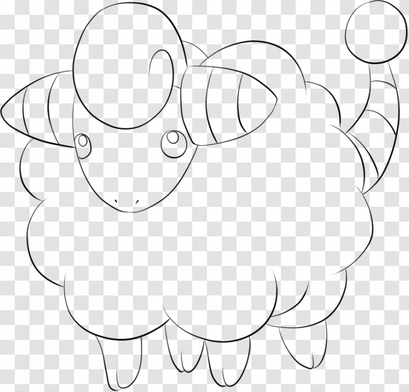 Pokémon Coloring Book Hoopa Black And White Togepi - Heart - Pokemon Transparent PNG