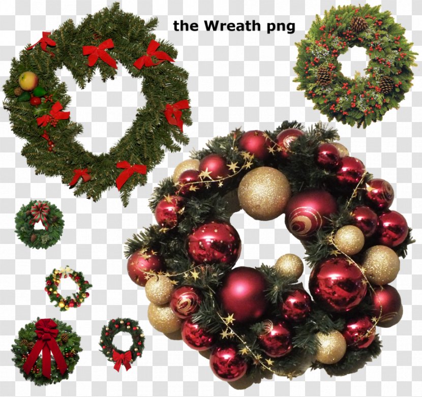 Wreath Christmas Ornament Day Crown How-to - Decor Transparent PNG