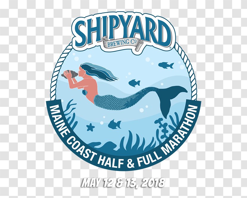 Shipyard Brewing Company Maine Marathon Beer Brewery - Label Transparent PNG