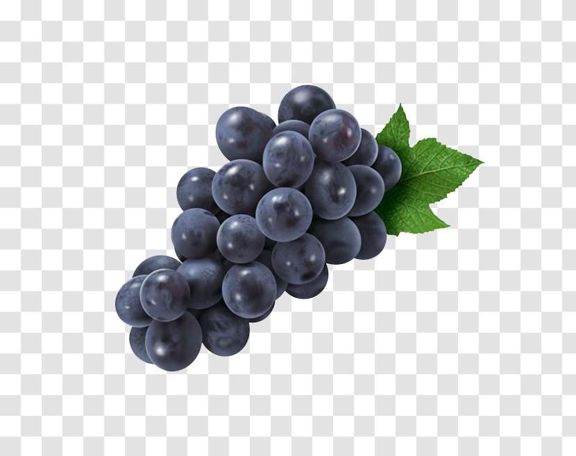 Grape Fruit Raceme - Food - A Bunch Of Grapes Transparent PNG