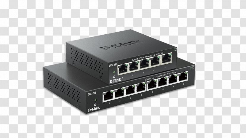 Network Switch Fast Ethernet Gigabit Computer - Port Transparent PNG