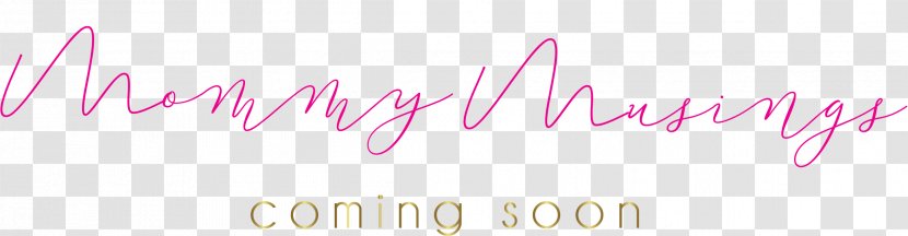 Graphic Design Magenta Calligraphy Purple - Beauty - Coming Soon Transparent PNG