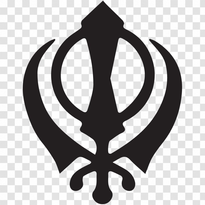 Khanda Sikhism Gurdwara Religion - Logo Transparent PNG