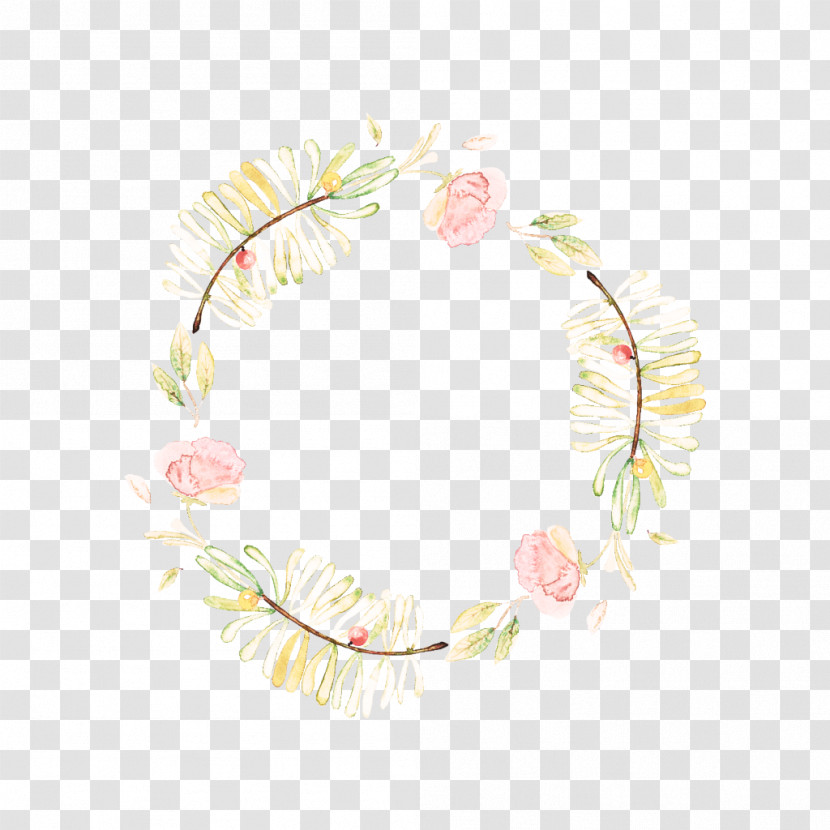 Pink Leaf Flower Plant Circle Transparent PNG