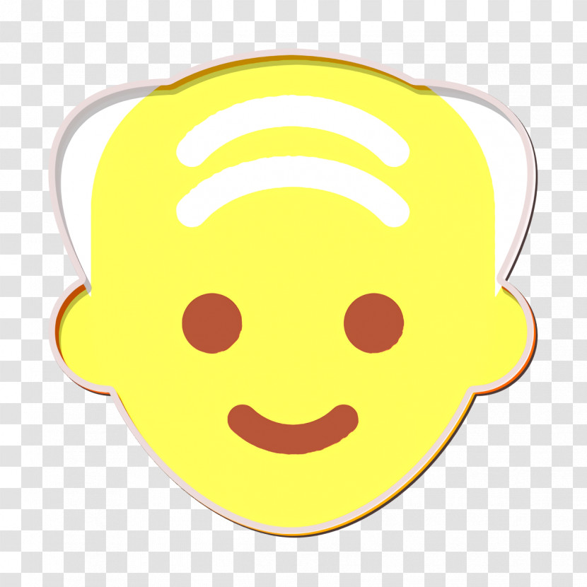 Smiley And People Icon Grandfather Icon Emoji Icon Transparent PNG
