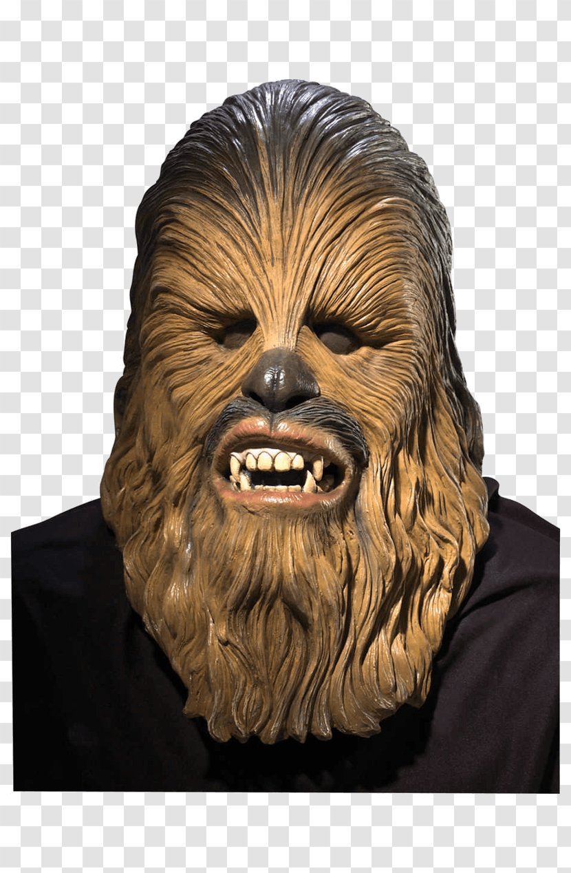 Chewbacca Star Wars Mask Costume Wookiee - Snout Transparent PNG