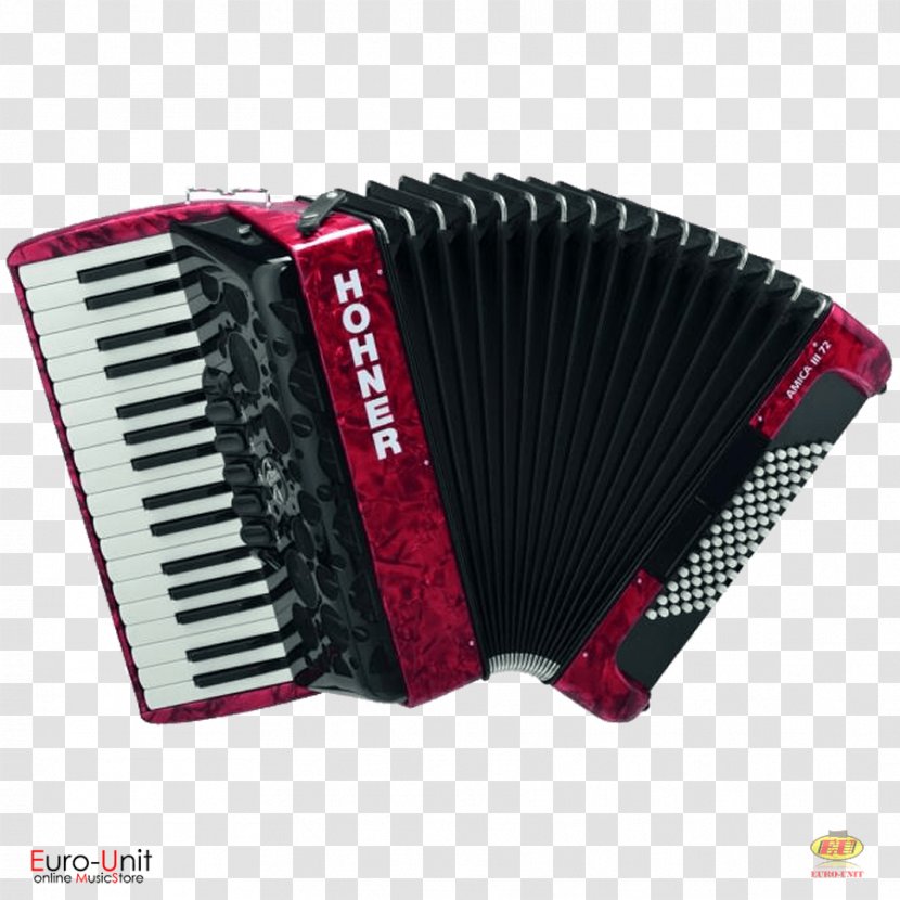 Hohner Bravo III 72 Piano Accordion - Traditional Virtues Transparent PNG