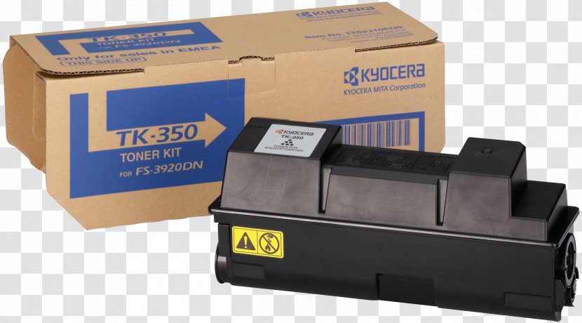 Toner Cartridge Hewlett-Packard Kyocera Ink - Hewlett-packard Transparent PNG