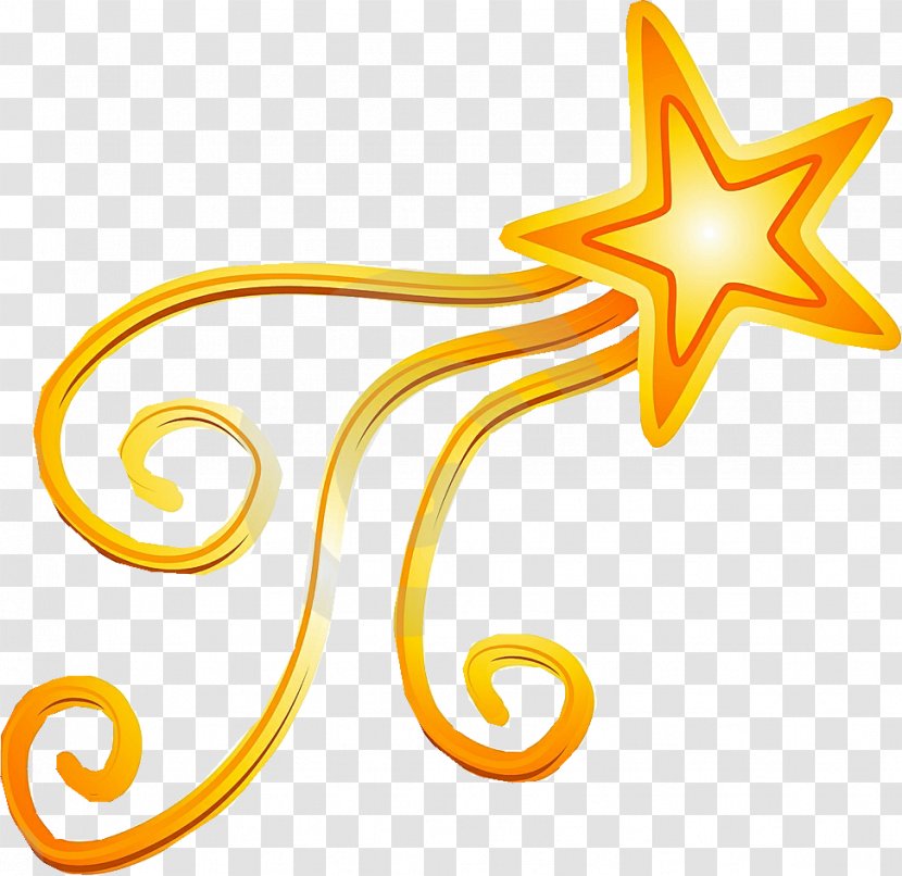 Shooting Stars Clip Art - Yellow - Rising Star Cliparts Transparent PNG