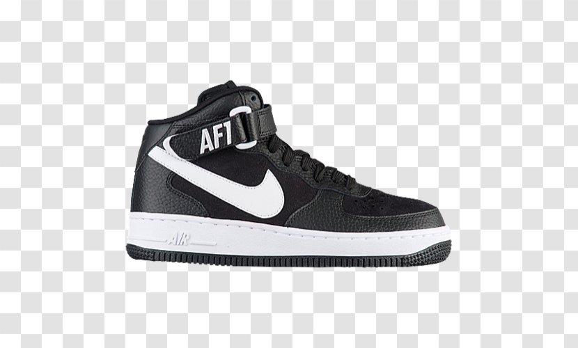 Sports Shoes Nike Air Force 1 Mid 07 Mens Free - White Transparent PNG
