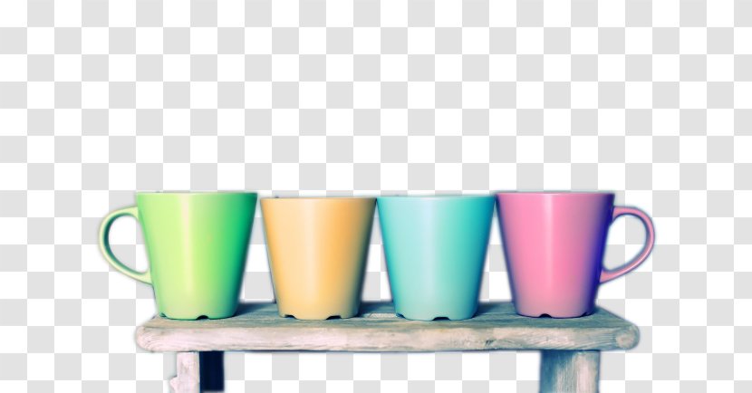 Coffee Cup Mug - Four-color Transparent PNG