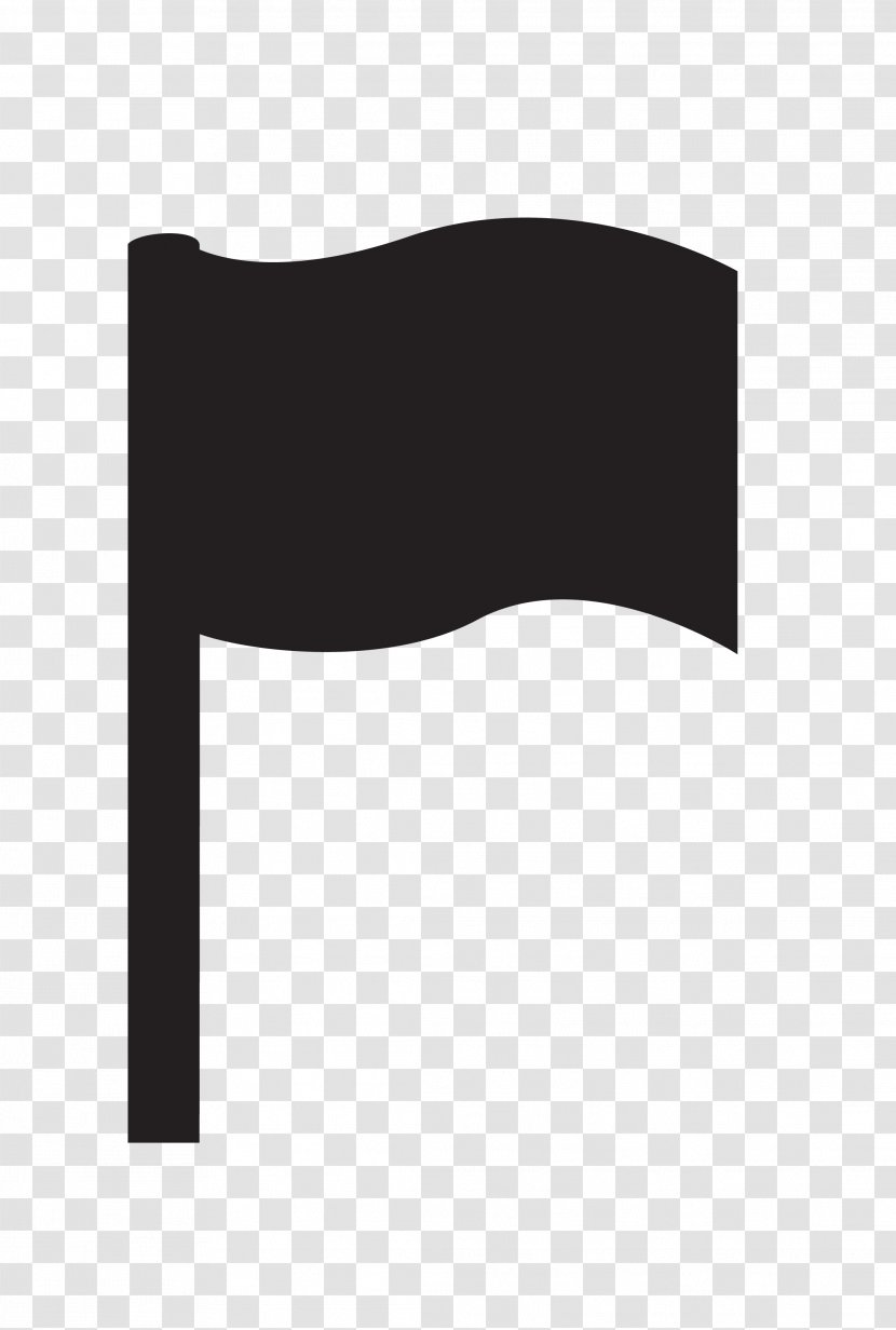 Black And White Flag - Vector Pattern Transparent PNG