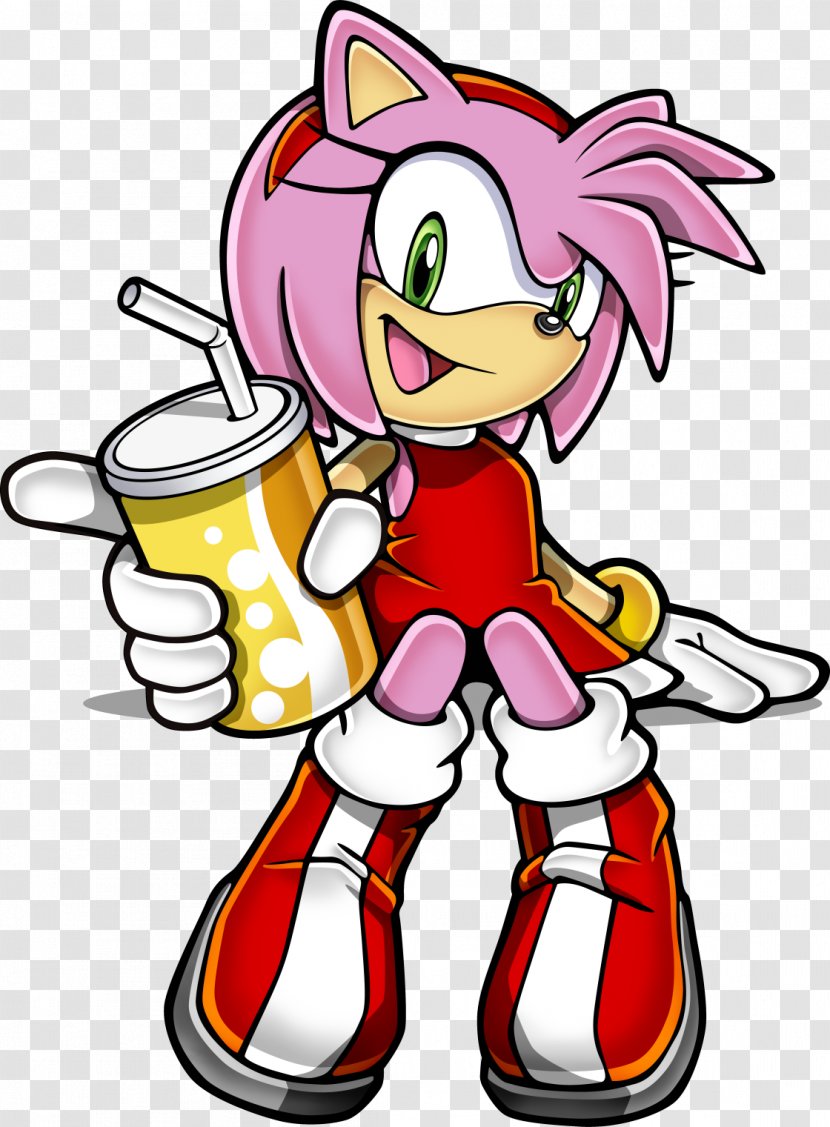 Amy Rose Sonic CD The Hedgehog Ariciul Shadow Transparent PNG