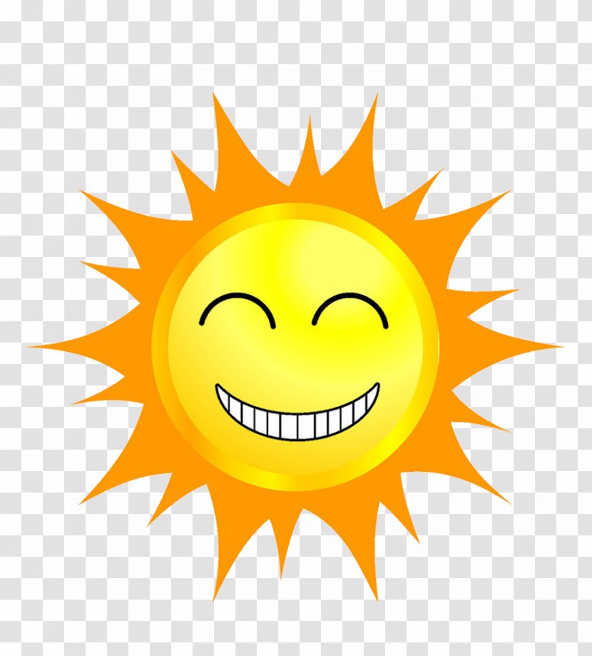 Cartoon Speech Balloon - Smile - Summer Sun Transparent PNG