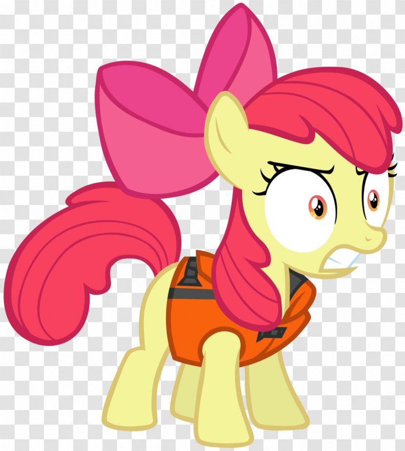 My Little Pony: Friendship Is Magic - Silhouette - Season 5 Apple Bloom Pinkie Pie MagicSeason 4Life Vest Transparent PNG