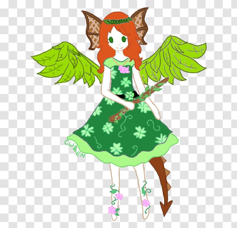 Christmas Tree Fairy Costume Design Clip Art - Branch Transparent PNG