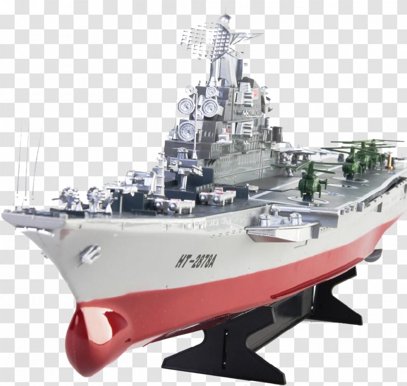 Remote Control Radio-controlled Boat Warship Toy - Aircraft Carrier - A Ship Transparent PNG