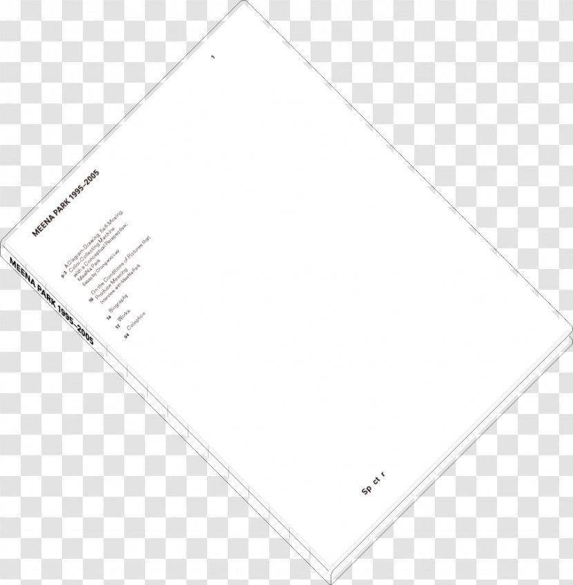 Paper Line Angle Font - Material - Monogrph Transparent PNG