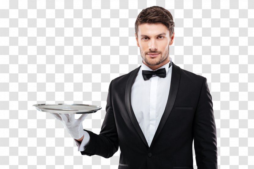 Butler Tray Stock Photography Silver Royalty-free - Waiter Transparent PNG