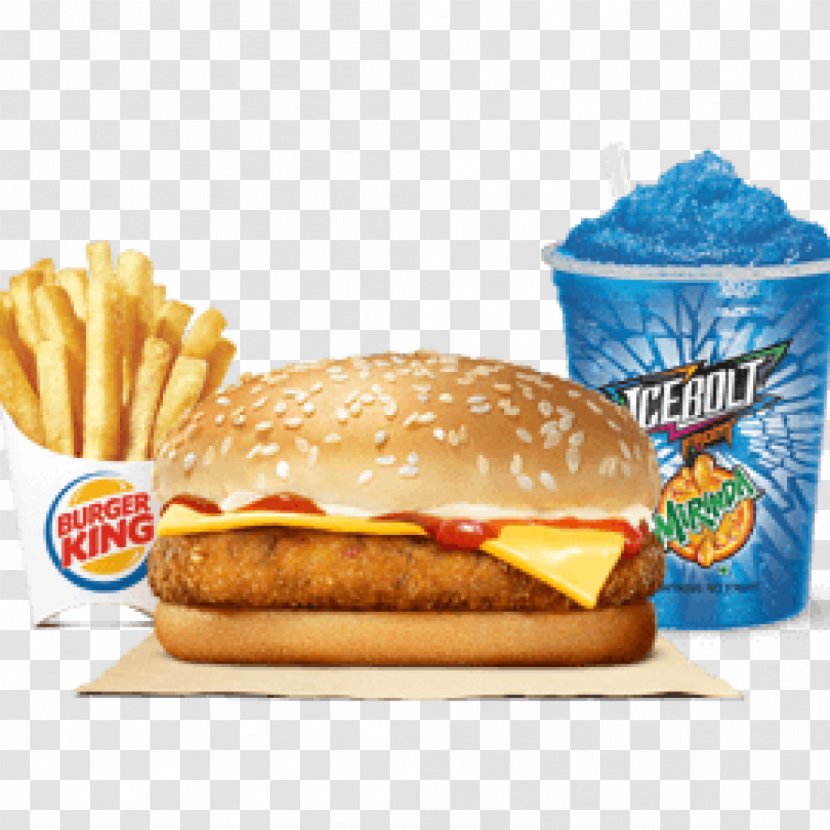 Hamburger Fast Food Veggie Burger KFC King - Ham And Cheese Sandwich Transparent PNG