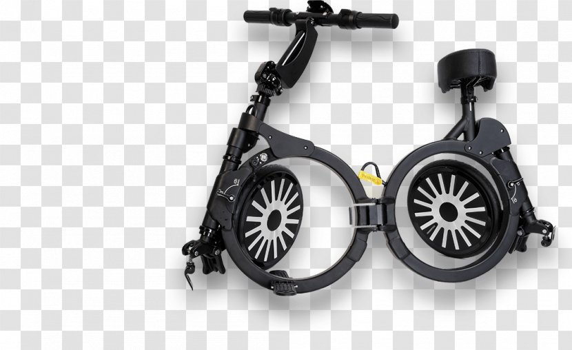 Wheel Electric Bicycle Folding Electricity - Motorcycle Transparent PNG