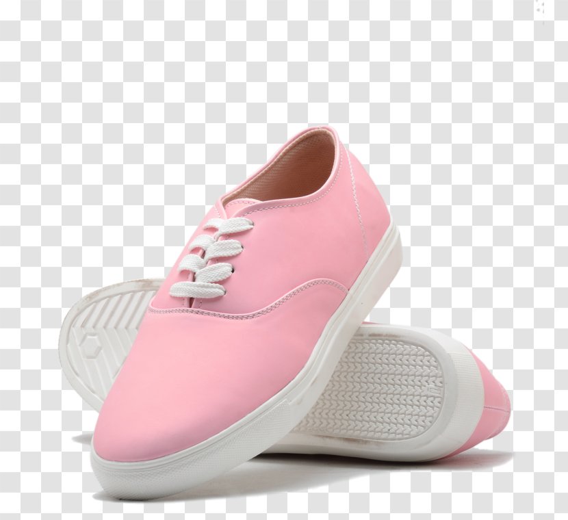 Skate Shoe Sneakers Sportswear - Walking - Pink Transparent PNG