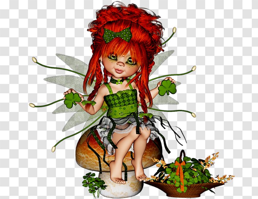 Saint Patrick's Day Fairy Clip Art - Fictional Character Transparent PNG