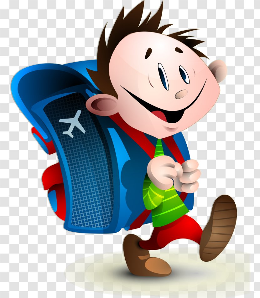 Clip Art - Boy - School Transparent PNG