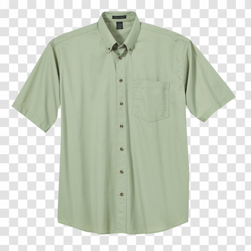 Dress Shirt Sleeve T-shirt Clothing - Collar - Short Transparent PNG
