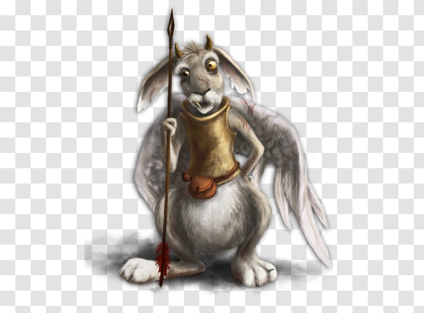 Rabbit Wolpertinger Hare Legendary Creature Mythology - Mammal Transparent PNG