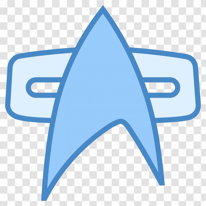 Spock Star Trek Symbol - Silver Transparent PNG